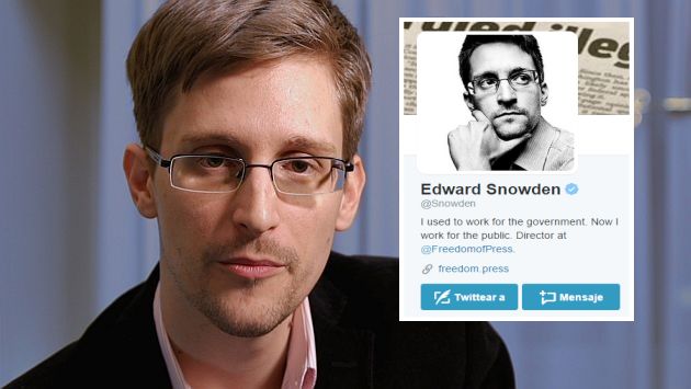 Edward Snowden abre cuenta en Twitter y pregunta: ¿Pueden oírme ahora? (AFP/Twitter)