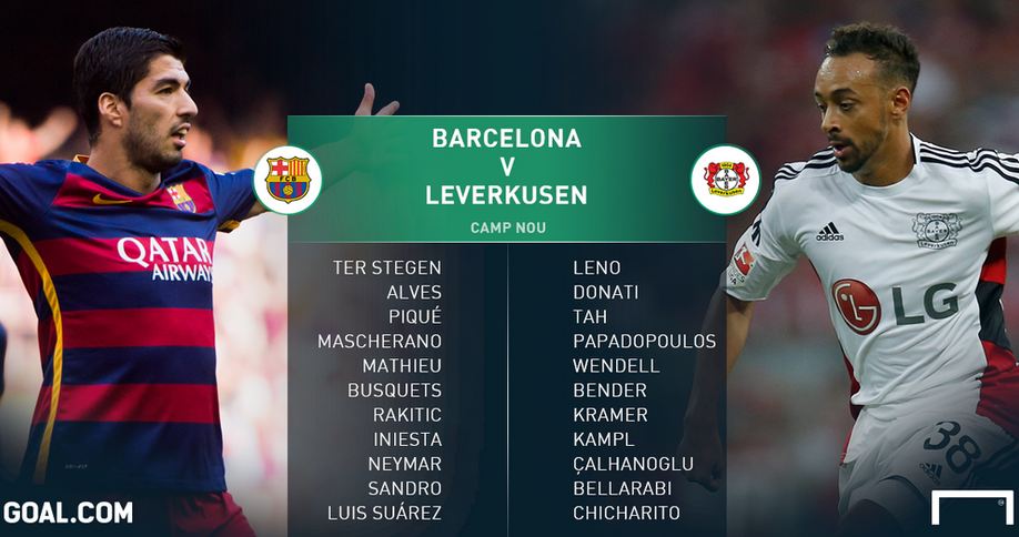 Barcelona vs. Bayer Leverkusen