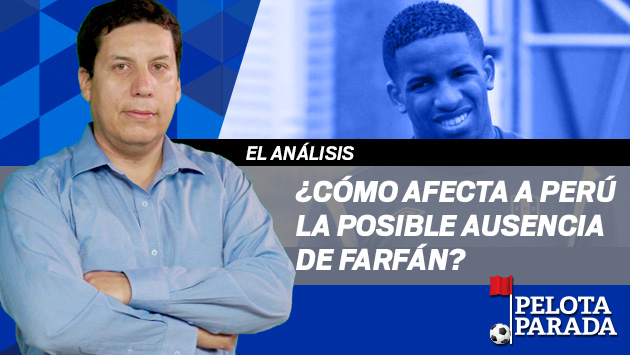 La ausencia de Jefferson Farfán podría afectar a la Selección peruana. (Perú21)