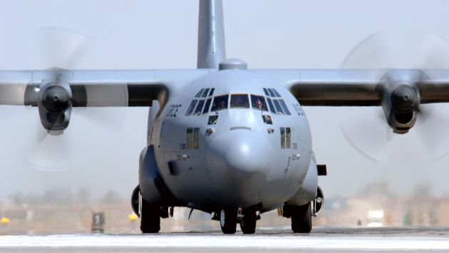 l Hercules C-130 es un avión de carga construido para carga y transporte de pasajeros (Imagen referencial / Archivo)