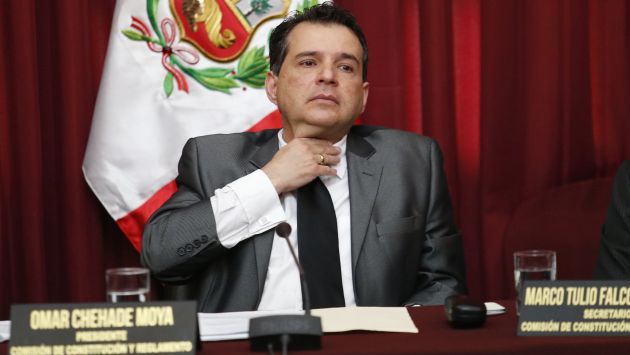 Omar Chehade se va de Gana Perú por represalia de Palacio de Gobierno. (Perú21)