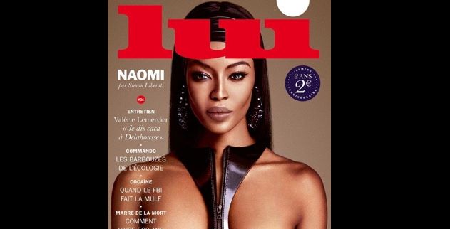 Naomi Campbell ya ha posado anteriormente desnuda para otras publicaciones. (Lui)