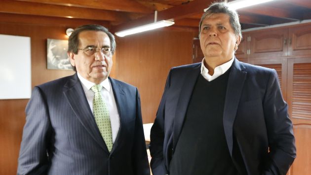 Alan García y Jorge del Castillo podrían demostrar las relaciones políticas de exministro brasileño José Dirceu. (Luis Gonzales)