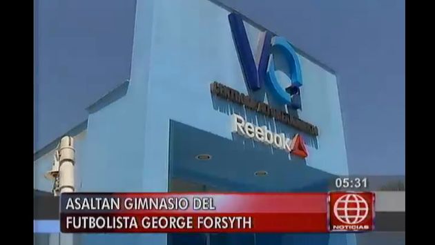 Ocho delincuentes asaltaron gimnasio de George Forsyth, en Surco, y se llevaron más de US$20 mil. (Captura de video)