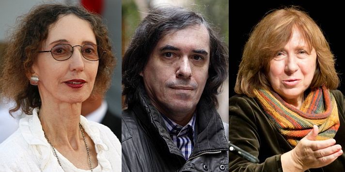 Joyce Carol Oates, Mircea Cartarescu y Svetlana Alexievich, los favoritos de las casas de apuestas. (Internet)