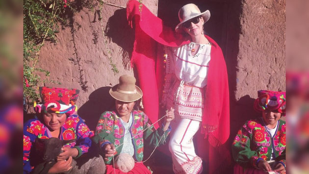 Katy Perry visitó el Lago Titicaca y compartió fotos en Instagram (Instagram)