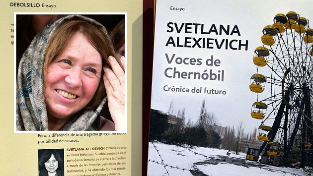 Svetlana Alexievich: Descarga aquí las primeras páginas de 'Voces de Chernóbil' en castellano. (EFE/AFP)