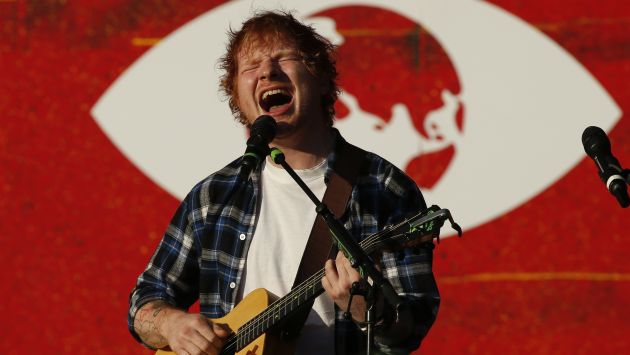 Ed Sheeran logró batir un récord en Spotify. (AFP)
