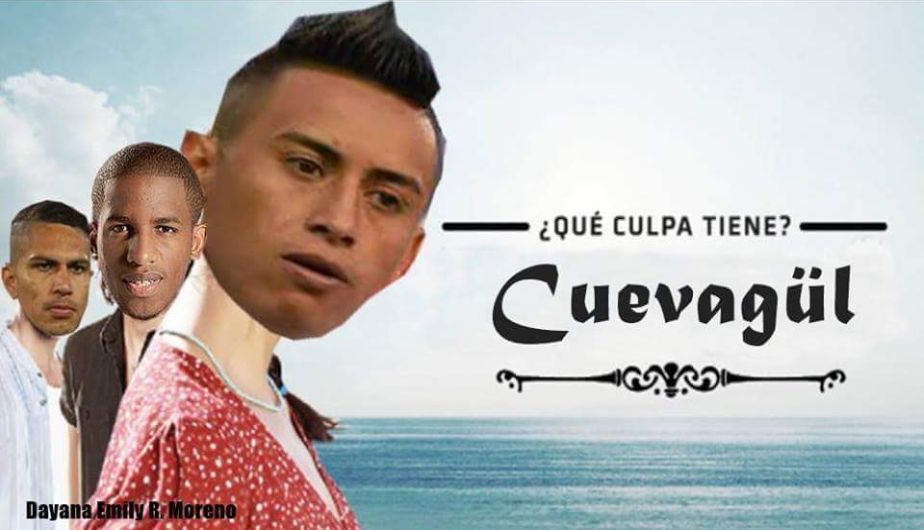 Perú perdió 4-3 ante Chile y los memes apuntaron a Christian Cueva. (Memes Del Perú en Facebook)
