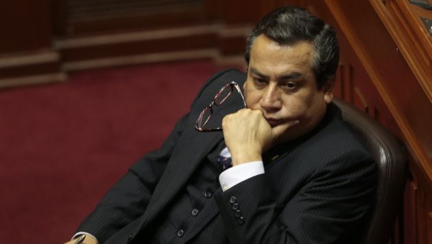 Presentaron moción de censura contra ministro de Justicia, Gustavo Adrianzén. (Roberto Cáceres)