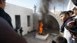 Palestinos quemaron la tumba de José con bombas molotov en Cisjordania
