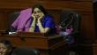 Marisol Espinoza: Su renuncia genera polémica en el Partido Nacionalista