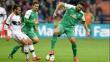 Claudio Pizarro jugó en derrota del Werder Bremen frente al Bayern Munich