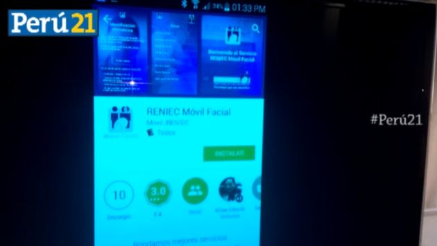 Reniec lanza su aplicación 'RENIEC Móvil Facial', con el cual podrás, entre otras funciones, rectificar tu dirección en el DNI. (Perú21)