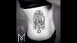 Instagram: Mo Ganji y sus tatuajes más increíbles dibujados con una sola línea [Fotos]
