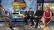 'Volver al Futuro': Marty McFly y el Doc Brown se reencontraron en set de TV [Video]