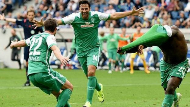El Werder Bremen salió de la zona de descenso (Reuters)