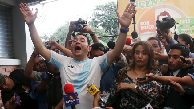 Elecciones en Guatemala: Jimmy Morales obtiene más del 73% de los votos y es el virtual presidente electo. (Reuters)