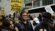 Quentin Tarantino marchó en Nueva York contra la violencia policial [Fotos]