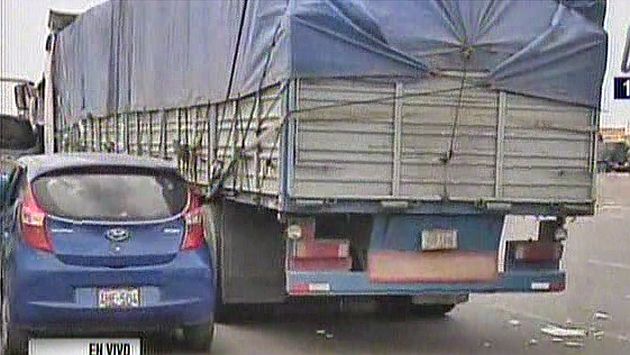 Pucusana: Policía incautó 30 kilos de droga al interior de dos camiones. (Canal N)