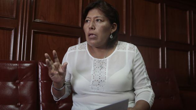 Natalie Condori sobre Movadef en el Congreso: “Daniel Abugattás se lavó las manos”. (Perú21)