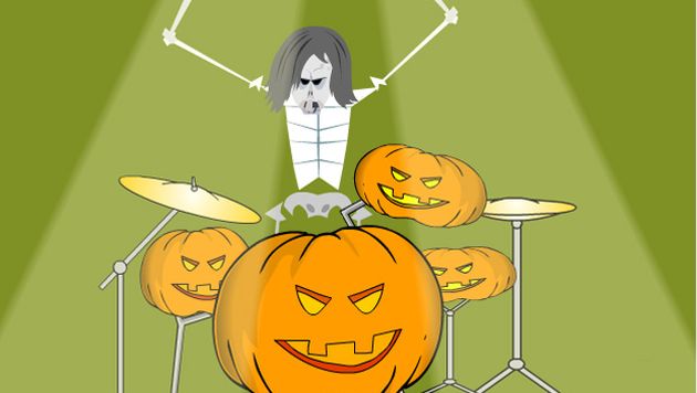 Grupos de punk, heavy metal y demás se inspiraron en Halloween. (ecards.uk)