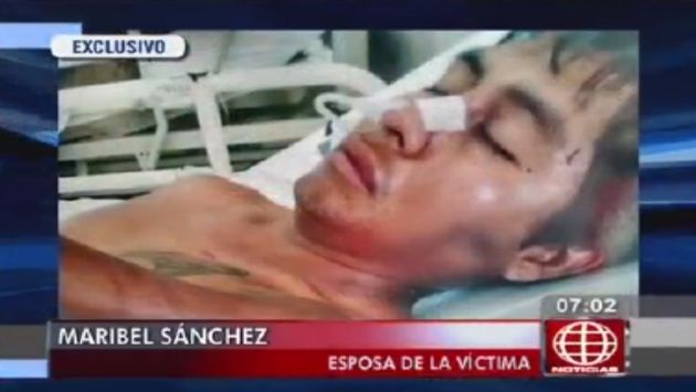 Hombre fue acuchillado tras ser confundido con un delincuente. Ocurrió en Huaycán. (Captura de TV)