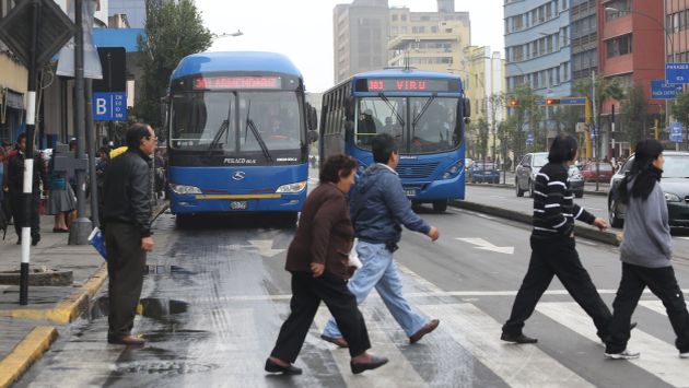 Reforma del transporte: Gobierno otorgó 40 días para que se revisen contratos de corredores viales. (USI)