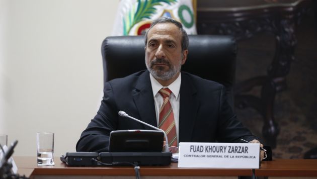 Fuad Khoury expuso ante comisión. (Mario Zapata)