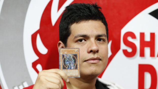 José Velarde: 11 años imparable jugando con cartas Yu Gi Oh! (Mario Zapata)