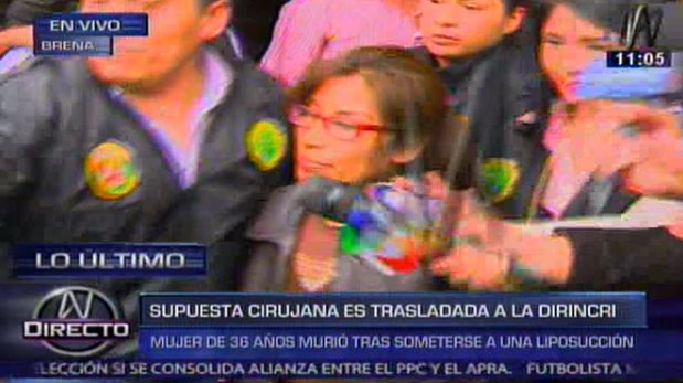 Breña: Detuvieron a cosmiatra que causó la muerte de ingeniera tras liposucción. (Perú21)