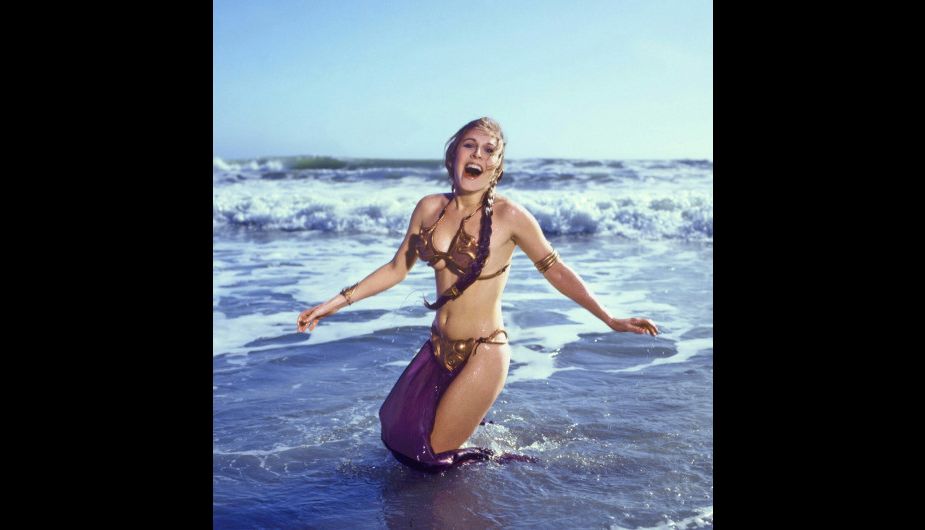 Star Wars: La infartante sesión de fotos de la princesa Leia para Rolling Stone en 1983