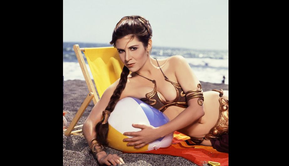 Star Wars: La infartante sesión de fotos de la princesa Leia para Rolling Stone en 1983