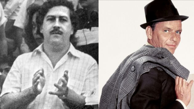 Pablo Escobar y Frank Sinatra fueron socios, afirmó hijo del narcotraficante. (AFP)