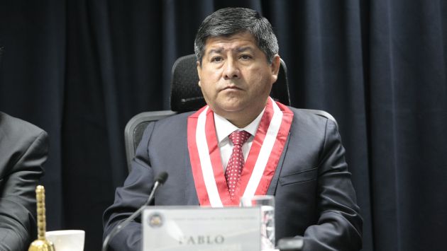 Pablo Talavera renunció a presidencia del Consejo Nacional de la Magistratura. (Percy Ramírez)
