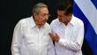 Raúl Castro inició su primera visita de Estado a México