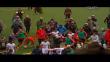 Mira la broncaza entre los jugadores de la San Martín y UTC al finalizar el partido [Videos]