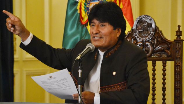 Evo Morales realizó comentario machista a su ministra de Salud. (EFE)