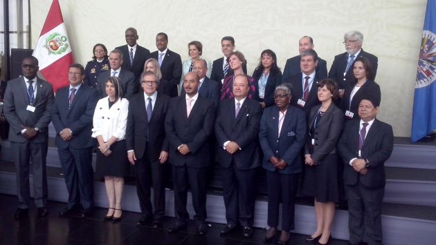 Ministros del interior de la OEA analizan medidas contra la delincuencia. (Perú21)