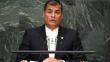 Ecuador: Rafael Correa no se presentará a comicios electorales de 2017 
