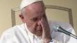 Papa Francisco: "El mundo está en guerra, Dios llora"