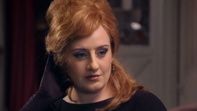 Adele se disfrazó de Adele y sorprendió a fans en concurso de imitación. (Captura/BBC)
