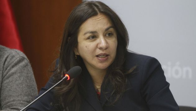 Marisol Espinoza ratificó su renuncia al PNP. (USI)