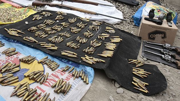 Mil granadas y más de 100 mil municiones fueron robadas del Ejército. (USI/Referencial)