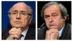 Joseph Blatter y Michel Platini afrontan posible suspensión de por vida en la FIFA. (AFP)