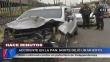 Independencia: Un muerto dejó choque de auto contra patrullero [Video]