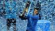 Novak Djokovic venció a Roger Federer y se consagró campeón del Masters de Londres [Fotos]