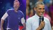 Coldplay: Barack Obama le pondrá voz a una de las canciones de su nuevo álbum 