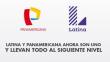 Latina y Panamerica Televisión anuncian sorpresiva alianza estratégica