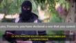 Estado Islámico amenaza a François Hollande en este video